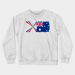 Assyrian Australian Flag Crewneck Sweatshirt